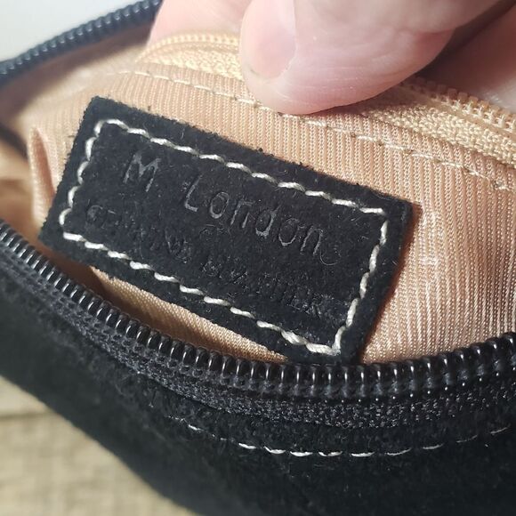 M. LONDON Mini Suede Handbag - Picture 11 of 12